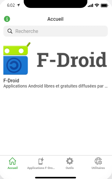 Robot F-Droid.
